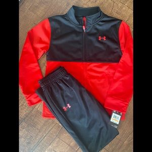 Under Armour Boys' Zip Jacket and Pant Set